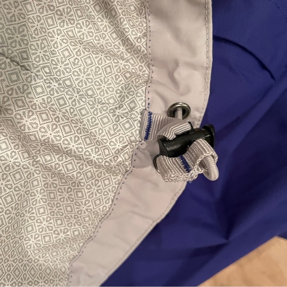 The North Face Purple Hyvent DT Rain Jacket Coat Campcore Gorpcore Outdoorsy LG - Picture 7 of 12